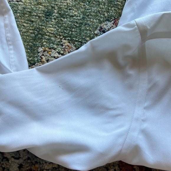 EGARA MENS WHITE NON-IRON COTTON DRESS SHIRT IN SZ XL…100% NON-IRON COTTON…NICE! - Picture 6 of 7